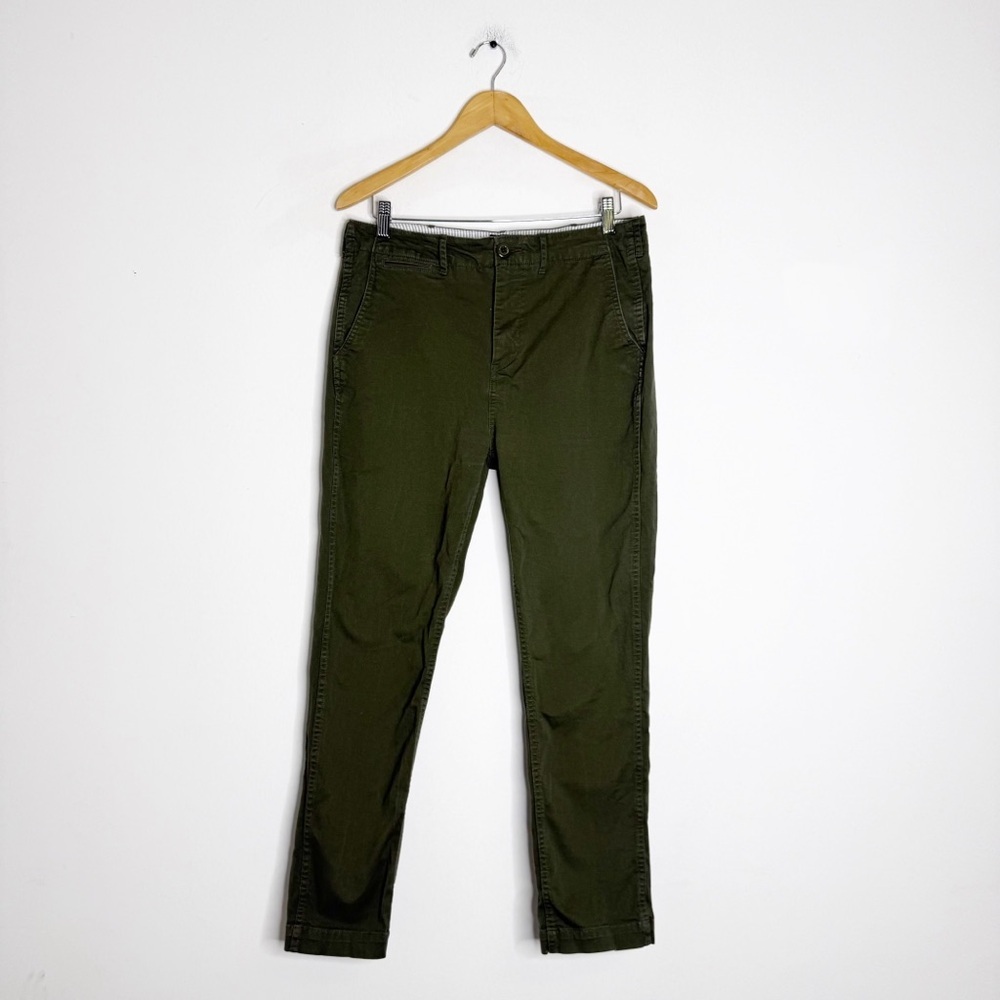 BEAMS Men’s Olive Green Chino Pants Size Large